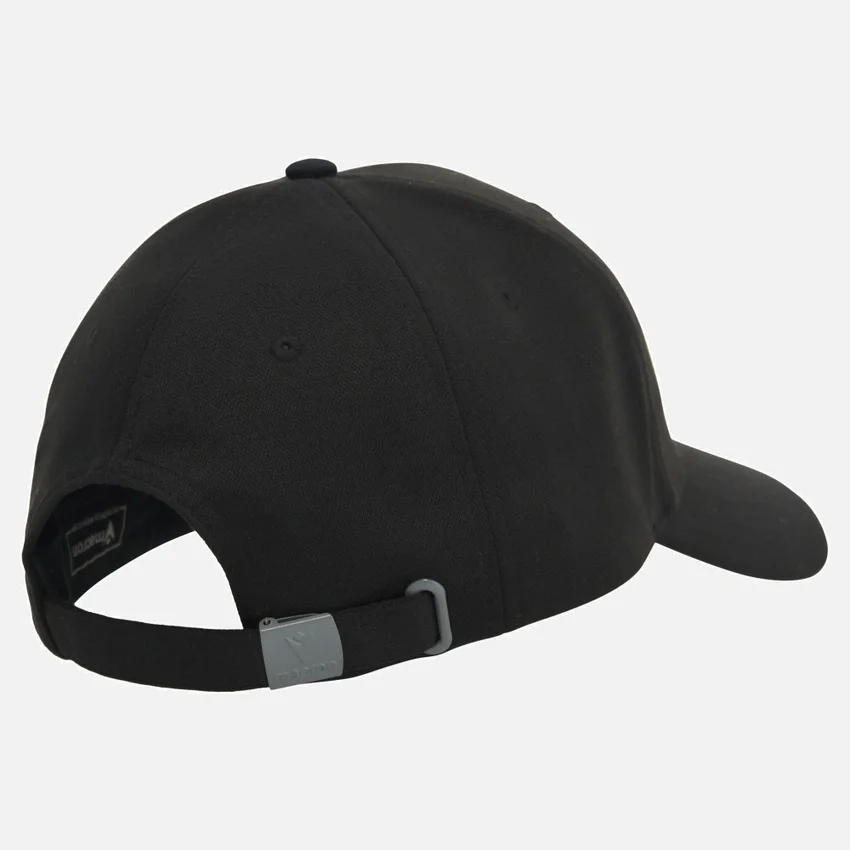 Action-Cap mit verstellbarem Riemen, Metallschnalle und gebogener Krempe Action-Cap mit verstellbarem Riemen, Metallschnalle und gebogener Krempe