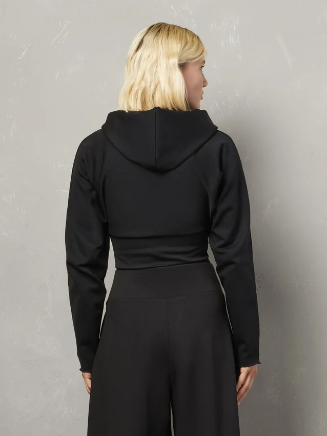 Agnes Sweatshirt mit durchgehendem Reißverschluss Agnes Sweatshirt mit durchgehendem Reißverschluss