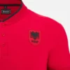 Albanien Nationalmannschaft FSHF 2026/27 Erwachsenen-Reise-Poloshirt in Rot