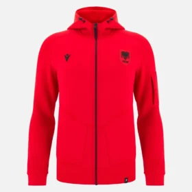 Albanien Nationalmannschaft FSHF 2026/27 Hoodie mit durchgehendem Reißverschluss