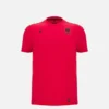Albanien Nationalmannschaft FSHF 2026/27 Junior Sports Rotes T-Shirt Athleisure