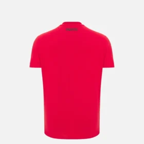 Albanien Nationalmannschaft FSHF 2026/27 Junior Sports Rotes T-Shirt Athleisure