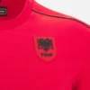 Albanien Nationalmannschaft FSHF 2026/27 Junior Sports Rotes T-Shirt Athleisure
