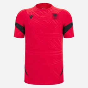 Albanien Nationalmannschaft FSHF 2026/27 Rotes Trainingshemd für Erwachsene