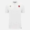 Albanien Nationalmannschaft FSHF 2026/27 Weißes Poloshirt für Erwachsene Albanien Nationalmannschaft FSHF 2026/27 Weißes Poloshirt für Erwachsene