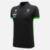 Automobili Lamborghini Squadra Corse Damen-Poloshirt in Schwarz Automobili Lamborghini Squadra Corse Damen-Poloshirt in Schwarz