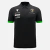Automobili Lamborghini Squadra Corse Herren-Poloshirt in Schwarz