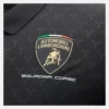 Automobili Lamborghini Squadra Corse Herren-Poloshirt in Schwarz