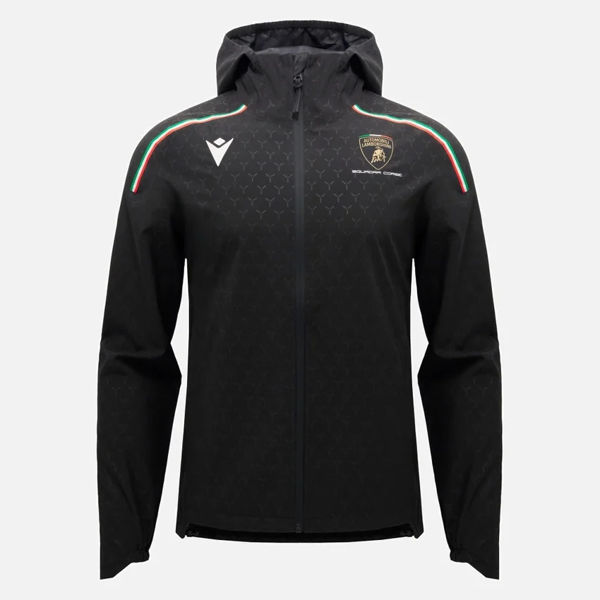 Automobili Lamborghini Squadra Corse Herren-Regenjacke Automobili Lamborghini Squadra Corse Herren-Regenjacke