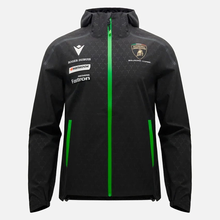 Automobili Lamborghini Squadra Corse Herren-Regenjacke Automobili Lamborghini Squadra Corse Herren-Regenjacke