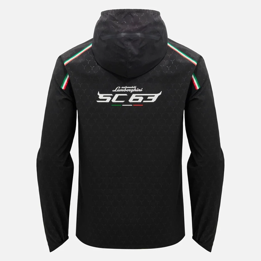 Automobili Lamborghini Squadra Corse Herren-Regenjacke Automobili Lamborghini Squadra Corse Herren-Regenjacke
