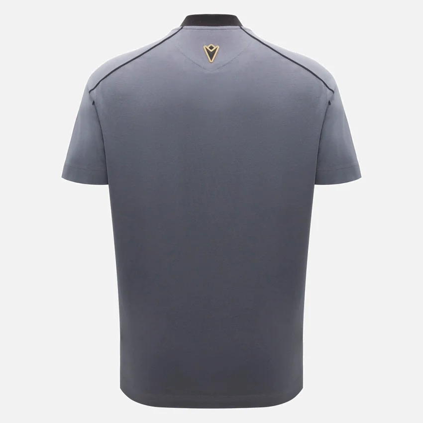 Automobili Lamborghini Squadra Corse Herren-Sport-T-Shirt in Grau Automobili Lamborghini Squadra Corse Herren-Sport-T-Shirt in Grau