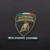 Automobili Lamborghini Squadra Corse Herren-Sport-T-Shirt in Schwarz
