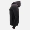 Automobili Lamborghini Squadra Corse Herren-Sweatshirt in Schwarz mit Dreifarb-Motiv und durchgehendem Reißverschluss