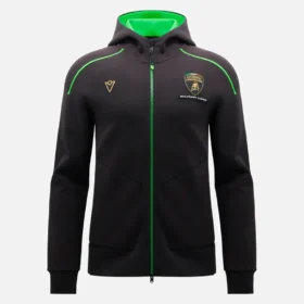 Automobili Lamborghini Squadra Corse Herren-Sweatshirt mit durchgehendem Reißverschluss