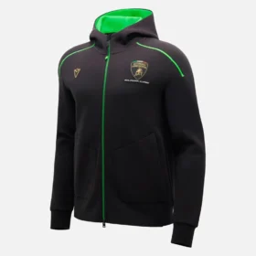 Automobili Lamborghini Squadra Corse Herren-Sweatshirt mit durchgehendem Reißverschluss