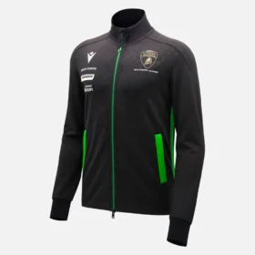 Automobili Lamborghini Squadra Corse Herren-Sweatshirt mit durchgehendem Reißverschluss