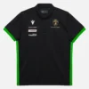 Automobili Lamborghini Squadra Corse Kinder-Poloshirt in Schwarz
