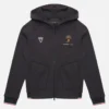 Automobili Lamborghini Squadra Corse Kinder-Sweatshirt in Schwarz mit Dreifarb-Motiv und durchgehendem Reißverschluss Automobili Lamborghini Squadra Corse Kinder-Sweatshirt in Schwarz mit Dreifarb-Motiv und durchgehendem Reißverschluss