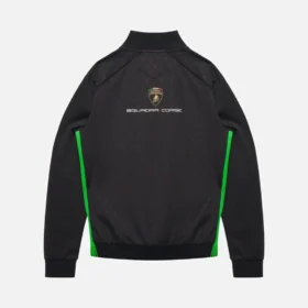 Automobili Lamborghini Squadra Corse Kinder-Sweatshirt mit durchgehendem Reißverschluss