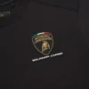 Automobili Lamborghini Squadra Corse Kinder-T-Shirts in Schwarz und den drei Farben