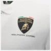 Automobili Lamborghini Squadra Corse Weißes Herren-Poloshirt