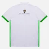 Automobili Lamborghini Squadra Corse Weißes Kinder-Poloshirt