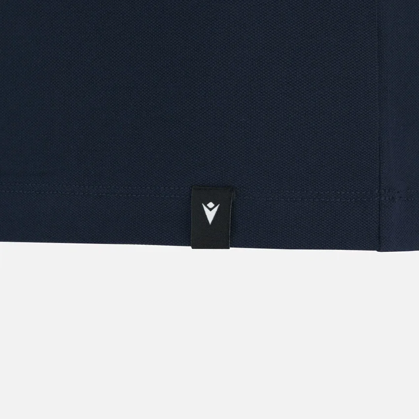 Auxerre 2025/26 Athleisure Herren-Reise-Poloshirt in Marineblau Auxerre 2025/26 Athleisure Herren-Reise-Poloshirt in Marineblau