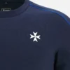 Auxerre 2025/26 Athleisure Herren-Reise-T-Shirt in Marineblau