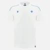 Auxerre 2025/26 Athleisure Weißes Reise-T-Shirt für Erwachsene
