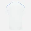 Auxerre 2025/26 Athleisure Weißes Reise-T-Shirt für Erwachsene