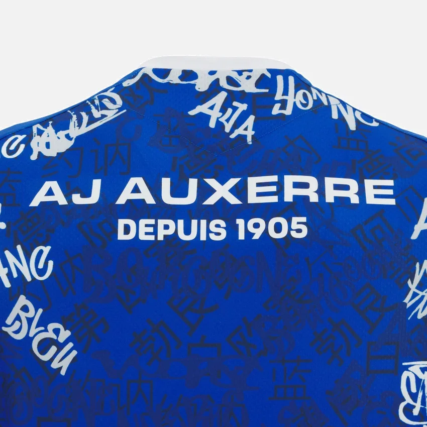 Auxerre 2025/26 Aufwärm-Hemd für Erwachsene Auxerre 2025/26 Aufwärm-Hemd für Erwachsene