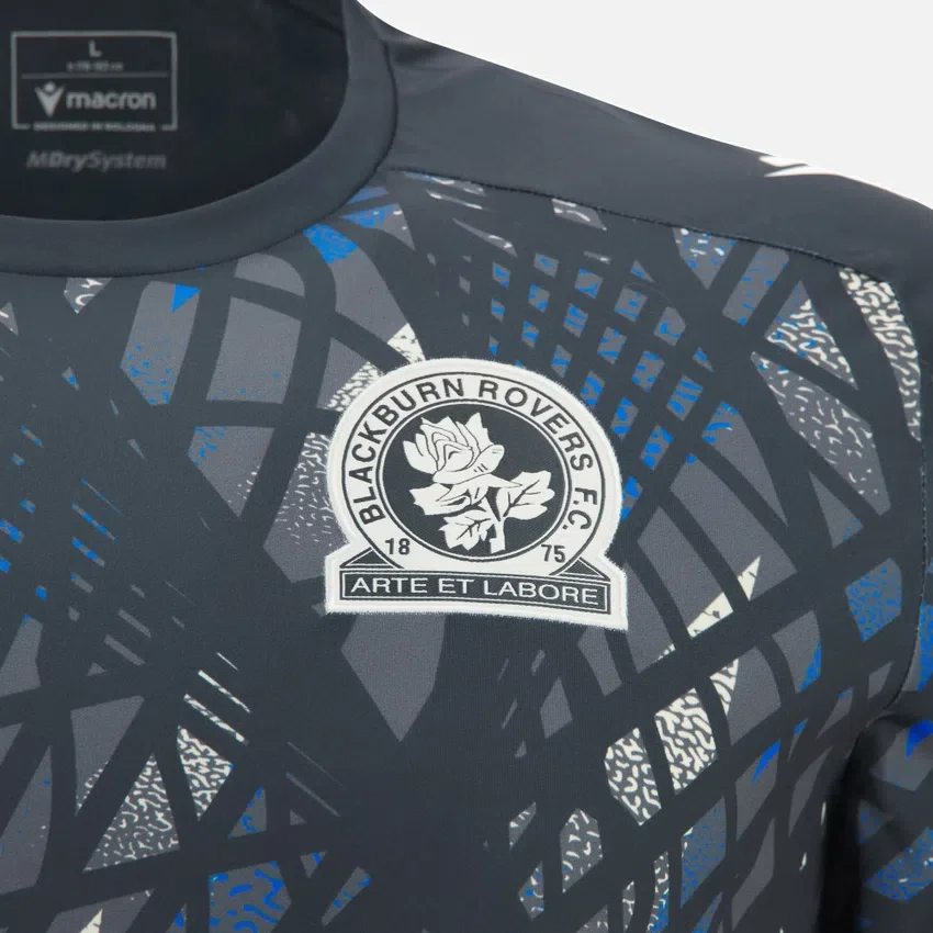 Blackburn Rovers FC 2025/26 Warm-up-Hemd für Erwachsene Blackburn Rovers FC 2025/26 Warm-up-Hemd für Erwachsene