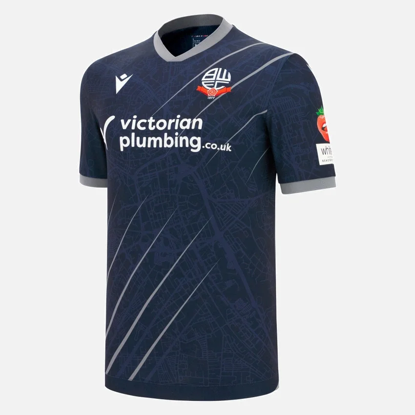 Bolton Wanderers FC 2025/26 Auswärtstrikot für Erwachsene Bolton Wanderers FC 2025/26 Auswärtstrikot für Erwachsene