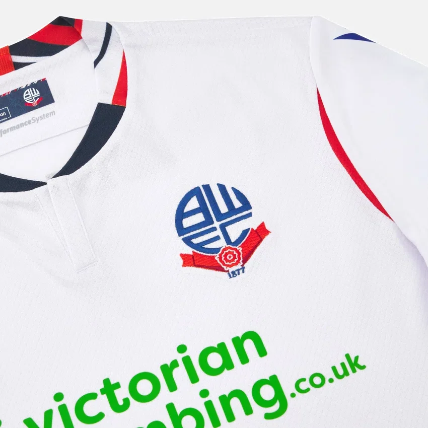 Bolton Wanderers FC 2025/26 Heim-Trikot für Erwachsene Bolton Wanderers FC 2025/26 Heim-Trikot für Erwachsene
