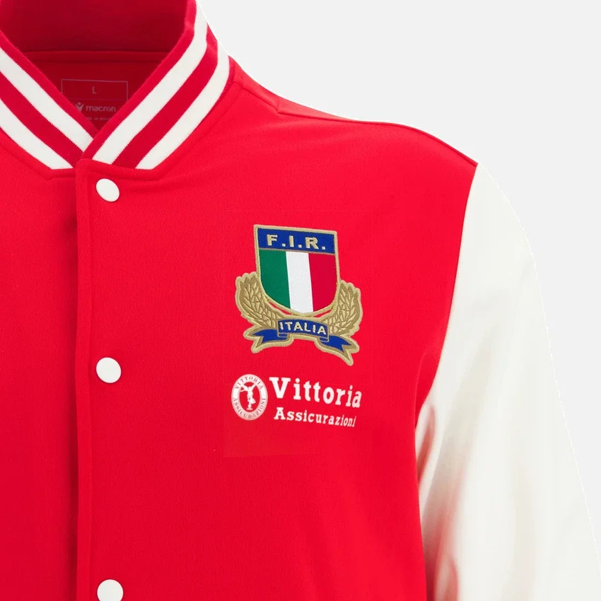 Capsule Garibaldi Italia Rugby 2025/26 Athleisure Anthem Jacke für Erwachsene Capsule Garibaldi Italia Rugby 2025/26 Athleisure Anthem Jacke für Erwachsene