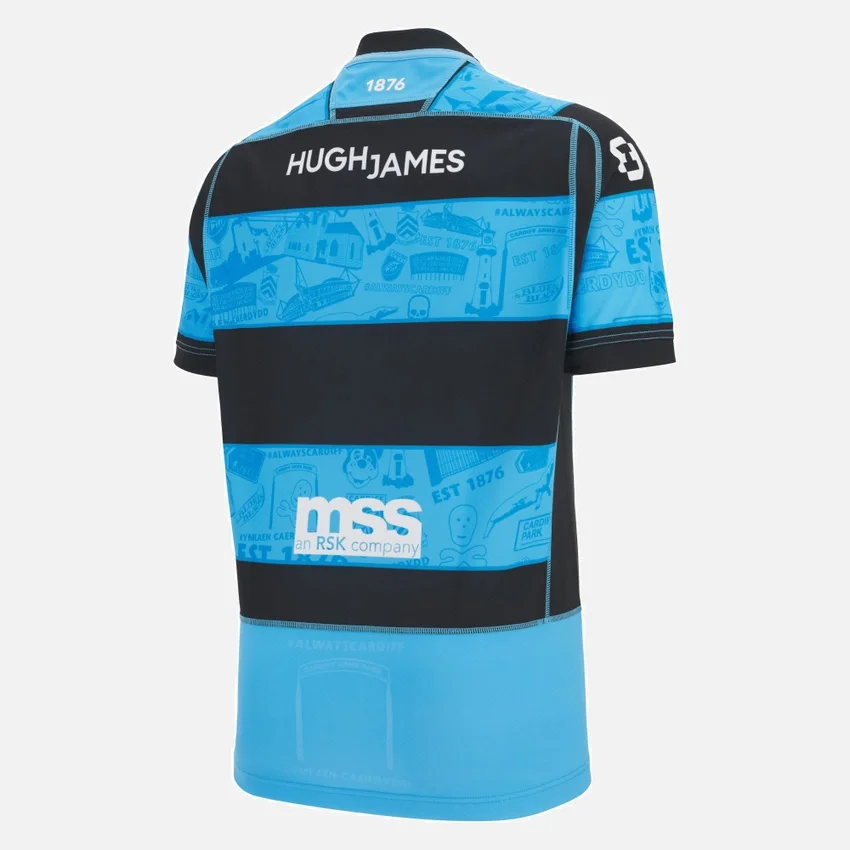 Cardiff Rugby 2025/26 Heim-Replica-Hemd Cardiff Rugby 2025/26 Heim-Replica-Hemd