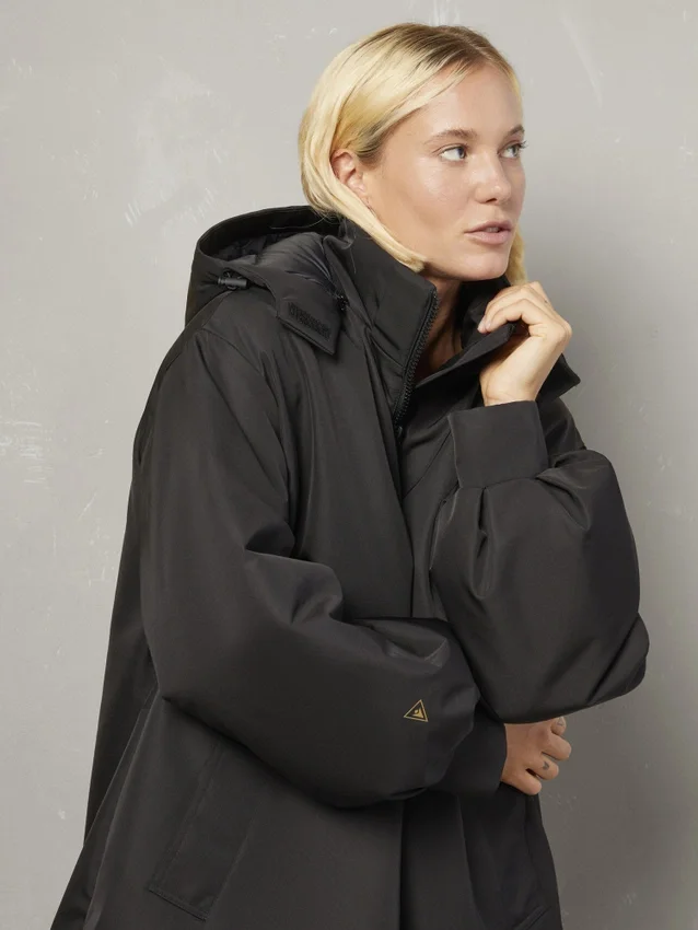 Essy Gesteppte lange Regenjacke Essy Gesteppte lange Regenjacke