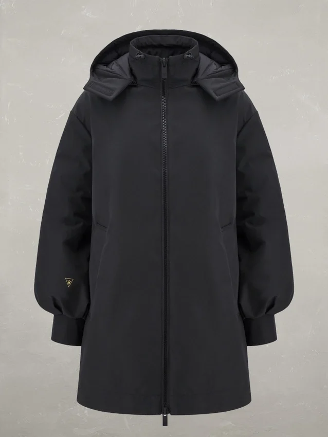 Essy Gesteppte lange Regenjacke Essy Gesteppte lange Regenjacke