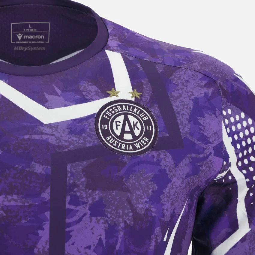 FK Austria Wien 2025/26 Warm-up-Hemd für Erwachsene FK Austria Wien 2025/26 Warm-up-Hemd für Erwachsene