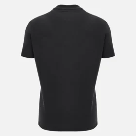 Glasgow Warriors 2025/26 Schwarzes Baumwoll-T-Shirt