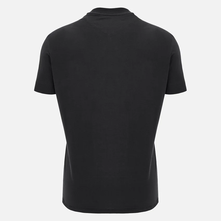 Glasgow Warriors 2025/26 Schwarzes Baumwoll-T-Shirt Glasgow Warriors 2025/26 Schwarzes Baumwoll-T-Shirt