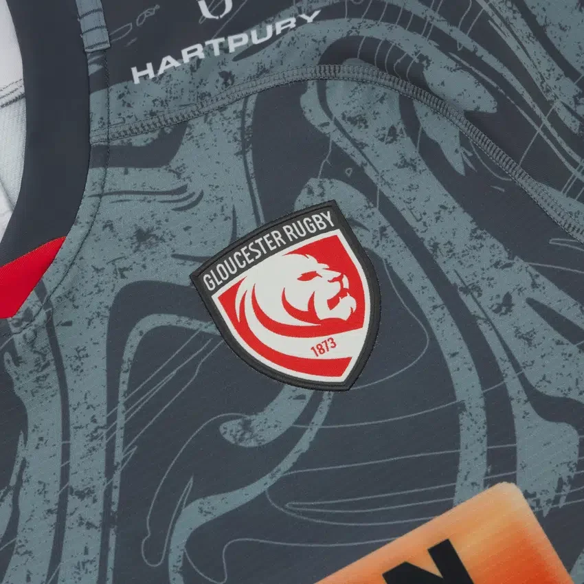 Gloucester Rugby 2025/26 Euro-Hemd Gloucester Rugby 2025/26 Euro-Hemd
