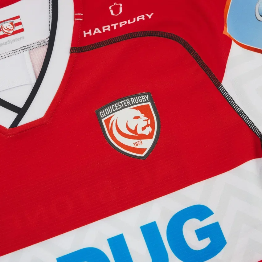 Gloucester Rugby 2025/26 Heim-Hemd Gloucester Rugby 2025/26 Heim-Hemd