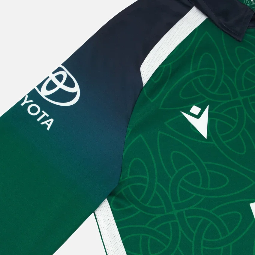 Irland Cricket-Nationalmannschaft 2026/28 ODI Junior-Langarm-Hemd Irland Cricket-Nationalmannschaft 2026/28 ODI Junior-Langarm-Hemd