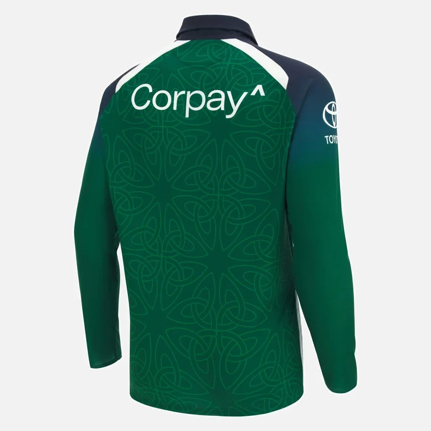 Irland-Cricket-Team 2026/28 ODI-Langarm-Hemd Irland-Cricket-Team 2026/28 ODI-Langarm-Hemd