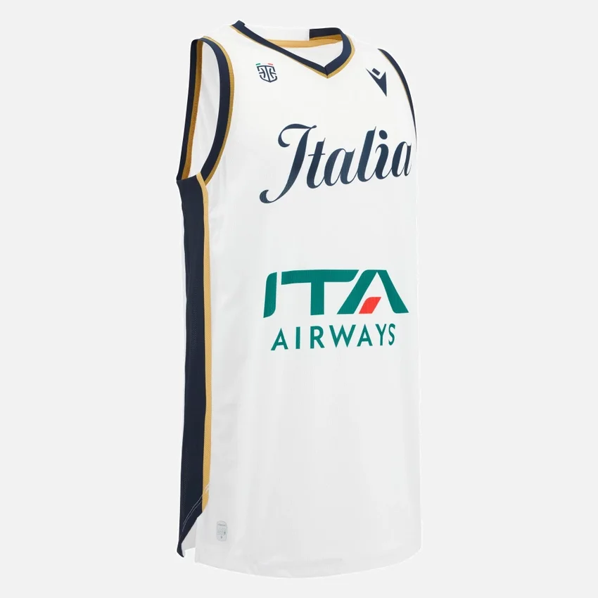 Italbasket 2025/26 Preseason-Singlet für Erwachsene Italbasket 2025/26 Preseason-Singlet für Erwachsene