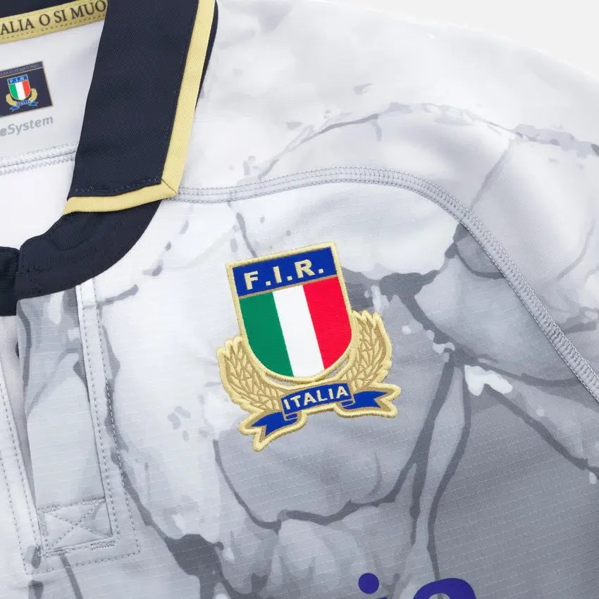 Italia Rugby 2025/26 Auswärtshemd für Erwachsene Italia Rugby 2025/26 Auswärtshemd für Erwachsene