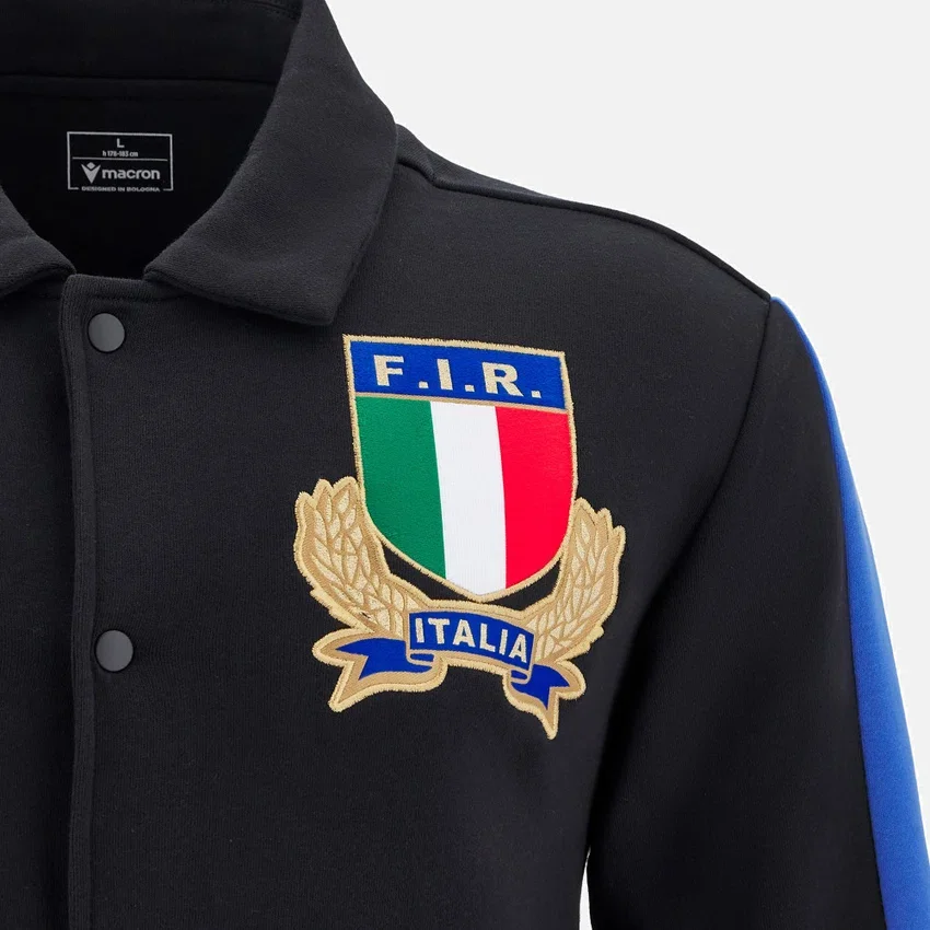 Italia Rugby 2025/26 College-Sweatshirt für Erwachsene aus der Fan-Kollektion Italia Rugby 2025/26 College-Sweatshirt für Erwachsene aus der Fan-Kollektion