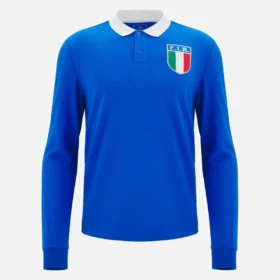 Italia Rugby 2025/26 Fan-Kollektion für Erwachsene Baumwoll-T-Shirt